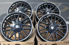 17" Black VR3 Alloy Wheels Fits Mercedes A B C Class w204 w205 Cla Models 5x112