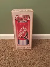 Coke Coca-Cola Rotating Electric Lamp