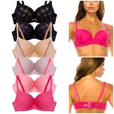 Women's Power Push up Bras Double Push-up Max Lift + 2 cup Extreme Padding A Cup