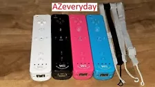 Wii Remote Controllers Motion Plus OFFICIAL Genuine_lot U OEM bundle 4__ORIGINAL