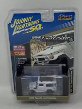 1980 TOYOTA LAND CRUISER FORTY SERIES 1/64 JOHNNY LIGHTNING JLCP7209 FJ40 WHITE