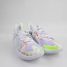 Under Armour Basketball Shoe Men's White/Multicolor New without Box