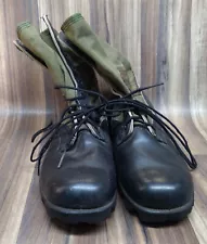 VIETNAM WAR U.S. PANAMA SOLE JUNGLE BOOTS SIZE 9 1968 DATED