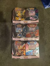 SEALED Pokémon Tin - SET Of 6 Flareon Jolteon Vaporeon Espeon Umbrion Sylveon