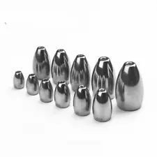 Tungsten Bullet Weights Sinkers Bulk Flipping Fishing Worm Weights for Texas