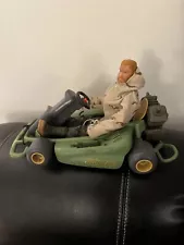 GI Joe Battle Go Kart Cart Dune Buggy + Figure Hasbro International 2000 C-002E