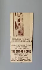 The Smoke House East Kingman AZ Matchbook Cover Bobtail Real Photo