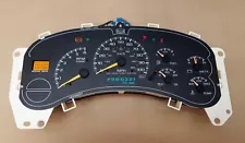 1999-2002 SILVERADO SIERRA TAHOE INSTRUMENT GAUGE CLUSTER SPEEDOMETER REMAN!