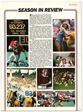 1984 United States Football League Print Ad, USFL First Year Season In Review