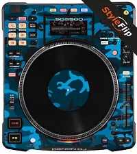 Denon SC3900 | Blue Camo | Protective Decal | StyleFlip Skins