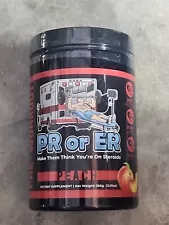 PR Or ER Pre-Workout Powder For Men & Women Peach Flavor 30 Servings EXP 03/2026