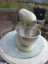 New ListingVintage KitchenAid Original Hobart Model K45 250 Watt 10 Speed Tilt Mixer & Bowl