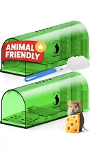 2Pack Humane Mouse Traps Live Catch & Release Best Selling Mousetrap Rat Trap