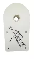 Stick It Anchor Pins Shallow Water Anchor Bracket for Pontoons (White) - USED