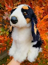 Applause 1985 Plush English Cocker Spaniel Puppy Dog Jockline Italy Avanti Tags!