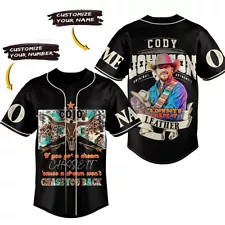 Cody Johnson Made Of Leather Personalized Baseball Jersey Shirt For Men Women