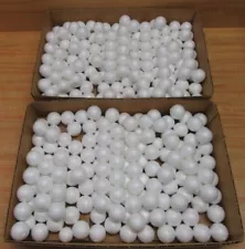 Lot 300 Styrofoam Polystyrene Balls Craft Foam Forms Shapes Kids Arts Crafts 1"