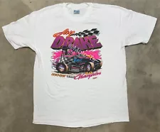 Vintage 1992 Jay Drake Usac T.Q. Champion Racing Tee - XL