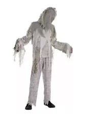 NEW Mummy Mummified 2 piece Halloween Costume Unisex Child Sz Medium 8-10