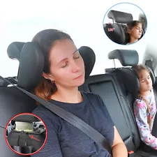 Car Seat Headrest Adjustable Head Support U Shaped Travel Sleeping Cushion