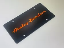 Vintage HARLEY DAVIDSON™ License Plate | Year 2000 | Chroma Graphics Never Used