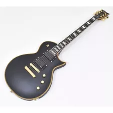 ESP LTD EC-1000 Deluxe vintage Black Electric Guitar