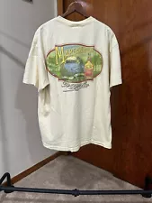 XL Vintage Y2K Jimmy Buffett Margaritaville Shirt Beach Vacation Music Guitar