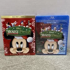 Mickey's Once Upon a Christmas & Mickey's Twice Upon a Christmas Blu-Ray + DVD