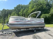 Boat for sale by owner Smokercraft pontoon boats for sale 20ft with trailer