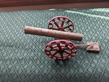 1920's Handmade (Folk Art) Cannon Toy, Vintage & Rare - All Metal