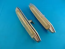 1971-1985 Cadillac Fleetwood Deville Seville Eldorado Opera Lights Nice Chrome (For: 1974 Cadillac Fleetwood)