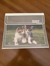 Vintage Trapper Keeper Notebook Cats/Kittens - Estate Sale!