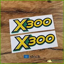 John Deere X300 Side Hood Decal Set For X300 Tractor M152341