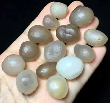 105 Natural Gobi Multi-Color Alashan Candy Agate Suiseki-viewing Collection F899