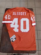 Vintage Mike Alstott #40 Tampa Bay Buccaneers Throwback Orange Stitched Jersey