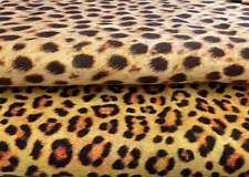 ROBERT KAUFMAN-ANIMAL KINGDOM DIGITAL PRINT - CHEETAH OR LEOPARD- BY THE YARD