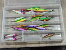 Berkley Flicker Minnow Crankbait Lot With Box