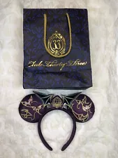 RARE DISNEYLAND EXCLUSIVE CLUB 33 HALLOWEEN2023 Mouse EARS HEADBAND Tags Cut