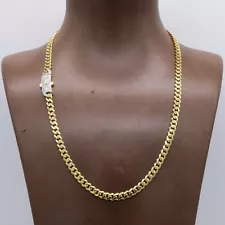 10k gold cuban link chain for sale