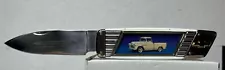 FRANKLIN MINT : CHEVROLET 3100 1955 CAMEO truck COLLECTOR KNIFE