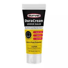 Durvet DuraCream Udder Balm 4 oz Emollient & Barrier Cream NOT FOR SALE TO:CA,DC