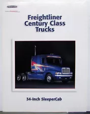 1999 Freightliner Century Class Trucks 34 Inch SleeperCab Specs Sales Sheet