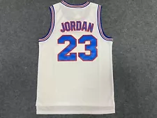 Michael Jordan Space Jam Jersey Looney Tunes Tune Squad Basketball Jersey S-3XL