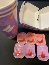 3 SETS of McDonald’s BTS Meal Army Limited Edition Cup Box Sauces + 1 bag