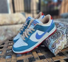 Nike Dunk Low Premium Denim Turquoise HJ9112-110 Men's Size New