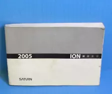 05 2005 Saturn Ion owners manual