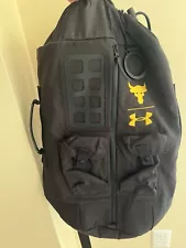 Under Armour Project Rock 60 Bag Backpack Carry-On Dwayne Johnson Gym Travel