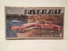 Sealed Vintage River Rat Chevy Luv Pickup, Boat and Trailer 1:25 scale #H-1382