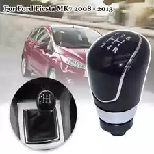 For Ford Fiesta MK7 2008 - 2013 Car Black 5 Speed+R Gear Stick Shift Lever Knob (For: Ford Fiesta)