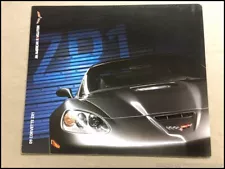 2009 Chevrolet Corvette ZR1 ZR-1 Original Car Sales Brochure Folder